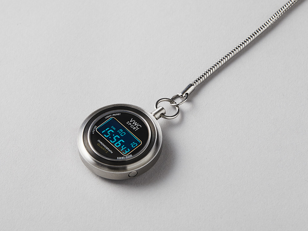 digital pocket watch